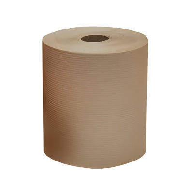 101018 Natural Kraft Roll Towel (PA600KL) 600' x12rolls/cs – Napkins & Towels – Sun Packaging