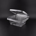 12oz Anti-fog Clear Hinged Tamper Evident Container 200/cs – Clear Hinged Clamshell To-Go Boxes – Sun Packaging