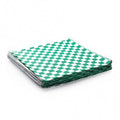 12x12" Green Checker Silicone Liner Paper (799974) 2000/cs – Misc – Sun Packaging