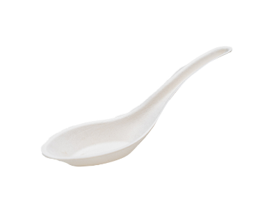 14cm Bio-Sugarcane Chinese Spoon 1000/cs – Sugarcane Items – Sun Packaging