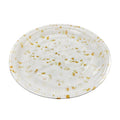 15" White Round Maple Leaf Plastic Sushi Party Tray 50set/cs – Misc – Sun Packaging