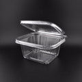 16oz Anti-fog Hinged Tamper Evident Container 699093 200/cs – Clear Hinged Clamshell To-Go Boxes – Sun Packaging