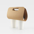 1700351 Kraft Paper 2 Cup Carrier 400/cs – Misc – Sun Packaging