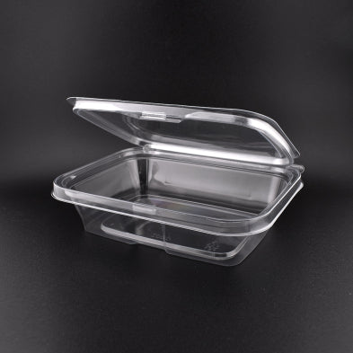 20oz Anti-fog Clear Hinged Tamper Evident Container 200/cs – Clear Hinged Clamshell To-Go Boxes – Sun Packaging