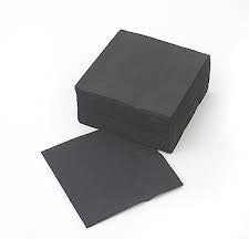 2ply 1/4 Fold Black Cocktail Napkin 4000/cs – Napkins & Towels – Sun Packaging