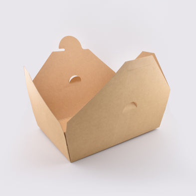#3 66oz Kraft Togo Food Box 8x6x2.5" 200/cs – Misc – Sun Packaging