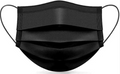 3ply Black Ear Loop Disposable Protective Face Mask 50/box – Misc – Sun Packaging
