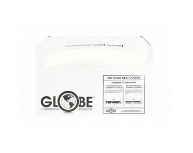 4610 1/2 W Toilet Seat Cover 10pk/cs 250pcs/pk – Cleaning Supplies – Sun Packaging