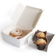 5x5x2.5" White Cake Box 250/pk – Misc – Sun Packaging