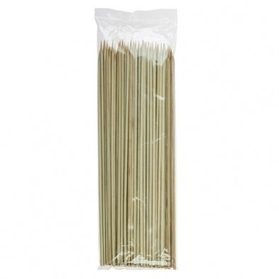 6" Bamboo Skewer 3.5mm 100/bag (100bg/cs) – Bags – Sun Packaging