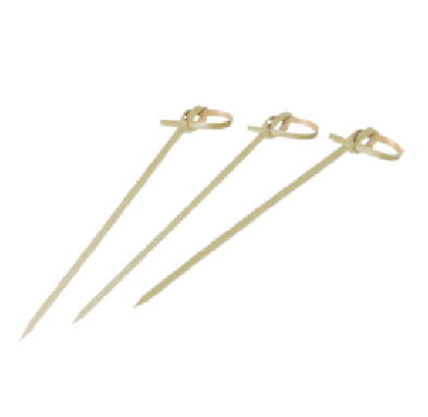 6" Knotted Bamboo Skewer 1000/box (10bx/cs) – Misc – Sun Packaging