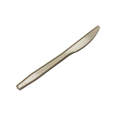 6" Medium Weigh Paddy Fiber Knife Biodegradable 1000/cs – Misc – Sun Packaging