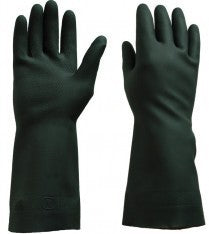 #7 Black Rubber Glove (Small) 33017 12pairs/pk – Cleaning Supplies – Sun Packaging