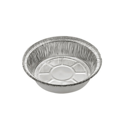 7" Round Foil Container 30G 500/cs – Rectangle & Foil Containers – Sun Packaging