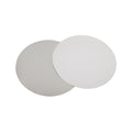8" Foil/Paper Heavy Duty Lid Round White 500/cs – Rectangle & Foil Containers – Sun Packaging