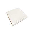 8" Pizza Box Wht/Brn 50/pk – Misc – Sun Packaging