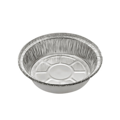 8" Round Foil Container 30G 500/cs – Rectangle & Foil Containers – Sun Packaging