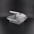 8oz Anti-fog Hinged Tamper Evident Container 699092 200/cs – Clear Hinged Clamshell To-Go Boxes – Sun Packaging