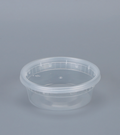 8oz (QH08) Clear Plastic Container with Lids 240sets/cs – Misc – Sun Packaging