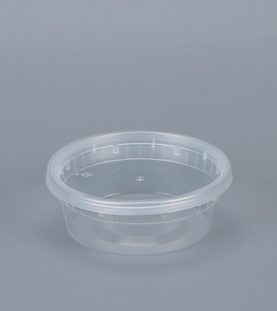 8oz (QH08) Clear Plastic Container with Lids 240sets/cs – Misc – Sun Packaging
