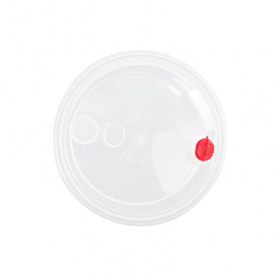 90mm Clear Lid with Stopper for D90500/D90700 PP Cup 1000/cs – Misc – Sun Packaging