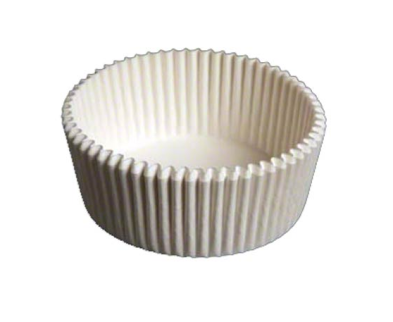 Baking Cup 4 1/2'' White 1000's/pk – Misc – Sun Packaging