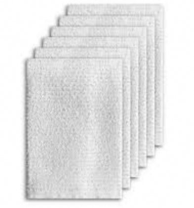 CA24448 17x20" 26oz White Cotton Bar Wipes 12/pk – Misc – Sun Packaging