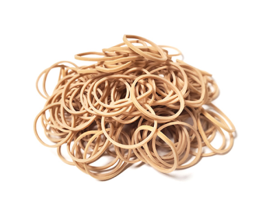 DIR01250NAT #12 Rubber Band - Natural 1LB/PKG – Misc – Sun Packaging