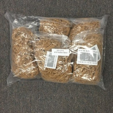DIR01850NAT #18 Rubber Band - Natural 1LB/PKG – Misc – Sun Packaging