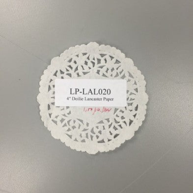 Doilie 4" Lancaster Paper 1000/case – Misc – Sun Packaging