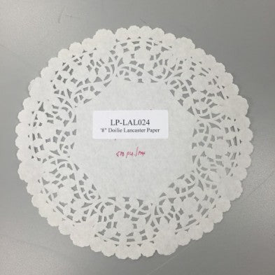 Doilie 8" Lancaster Paper 500/case – Misc – Sun Packaging