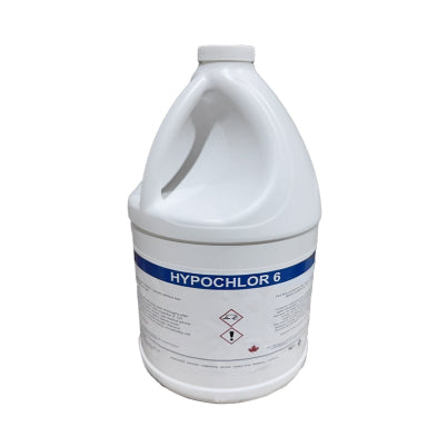 Hypochlor 6 Bleach 6% 4x4L/cs – Cleaning Supplies – Sun Packaging