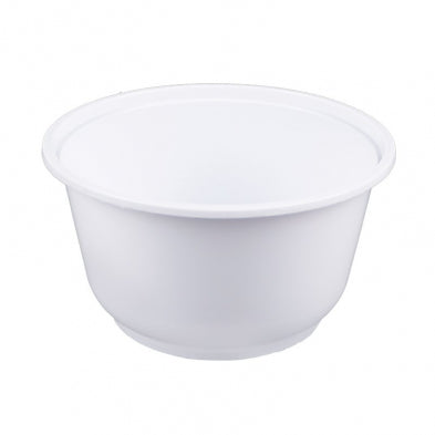 LBK 850ml (28oz) White Plastic Bowl (Fit PG/GG142LID) 600/cs – Misc – Sun Packaging