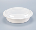 LRR 36oz (RC39) 8" White Round Container 150set/cs – Misc – Sun Packaging