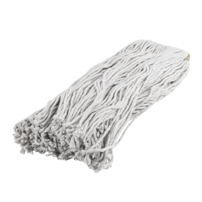 Mop Head 650g White Narrow Band (36040PC) 12each/cs – Cleaning Supplies – Sun Packaging