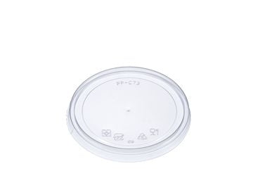 PP Flat Lid for PAM04 Paper Portion Cup 2000/cs – Misc – Sun Packaging