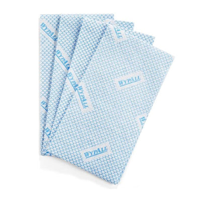 WypAll X70 21.5x12.5" 1/4 Fold Blue Wipe (51633) 300/cs – Misc – Sun Packaging